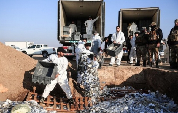 بغداد: الإعلان عن تفكيك 25 شبكة دولية لتجارة المخدرات وإصدار 74 حكم إعدام خلال العام